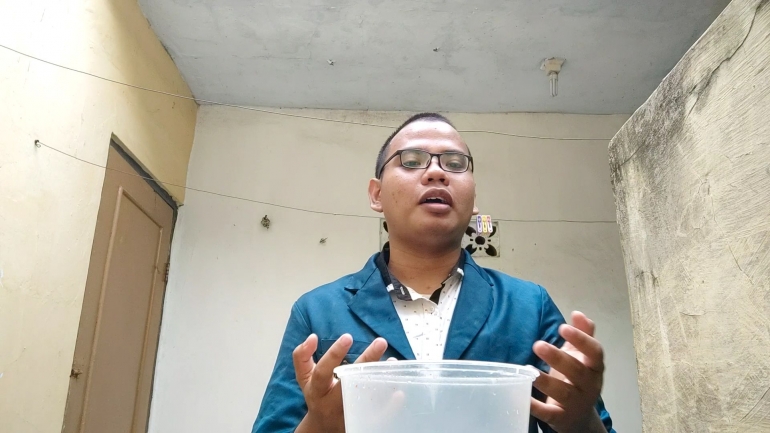 Video Tutorial Edukasi Hand Sanitizer Mandiri (09/07/2021). Dokpri