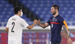Prancis harus tersingkir dari Olimpiade Tokyo 2020 setelah kalah 0-4 dari Jepang/Sumber : beinsports.com