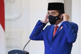 Ilustrasi Pidato Jokowi (Antara Foto/HO/ Kemenlu, Via Kompas)