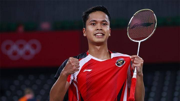 Tunggal putra Indonesia, Anthony Sinisuka Ginting. Foto: sport.tempo.co