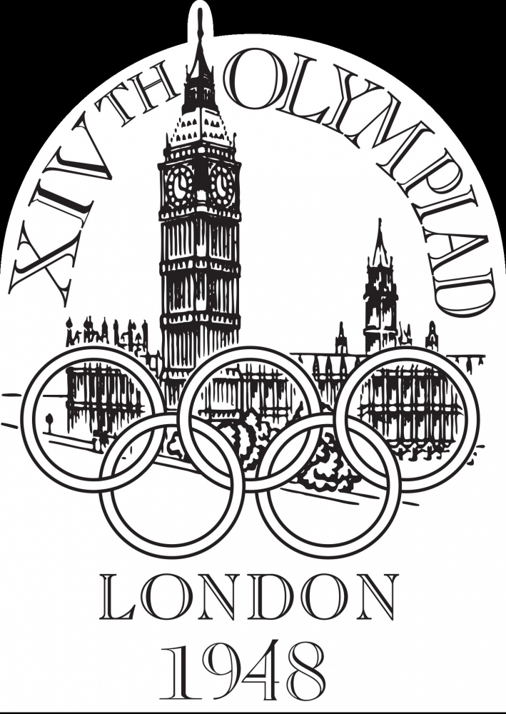 Logo Olimpiade London 1948. Sumber: IOC /wikimedia