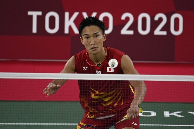 Kento Momota, andalan utama Jepang yang gagal bersinar di Olimpiade Tokyo 2020 (AFP/ kompas.com)