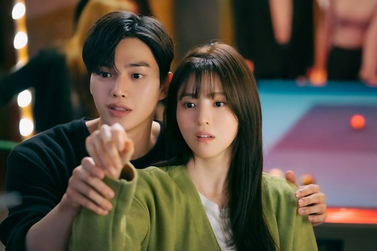Cuplikan adegan drama Korea Nevertheless yang diperankan Song Kang dan Han So Hee(JTBC/Netflix) 