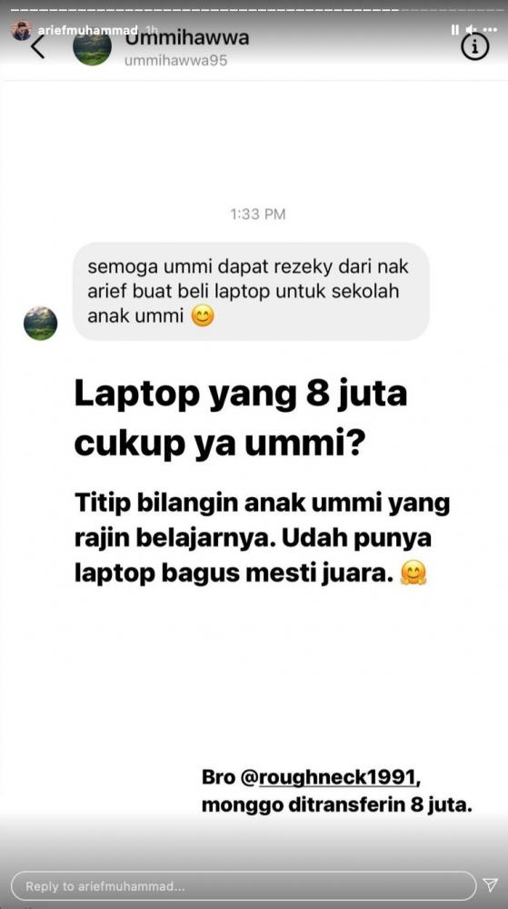 Instagram/Ariefmuhammad