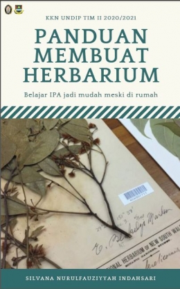 Modul digital Panduan Pembuatan Herbarium (Dok.pribadi)