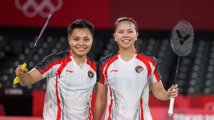 Greysia Polli dan Apriyani Rahayu berhasil menang di final Olimpiade Tokyo 2020 (Dok. BadmintonPhoto)