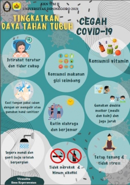 Leaflet Vaksin COVID-19 (dokpri)