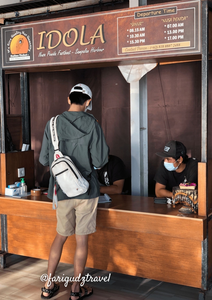 Loket pembelian tiket. Sumber : koleksi pribadi