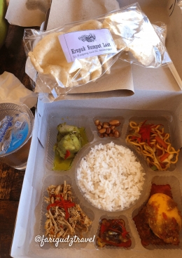 Lunch box karena masa pandemi 2021. Sumber : koleksi pribadi