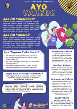 Poster Edukasi Vaksinasi (dokpri)
