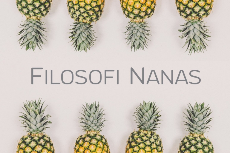 Nanas, buah yang enak dan sehat untuk disantap, serta mengusung filosofi yang menginspirasi hidup (Foto: Pixabay/StockSnap)
