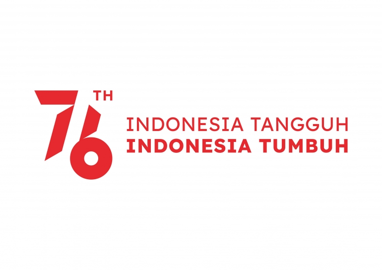 Tagline 76 Tahun Indonesia, Foto: Kementerian Sekretaris Republik Indonesia