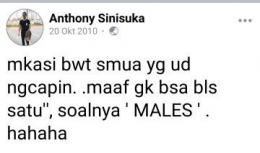 Sumber: Twitter @snlimyy