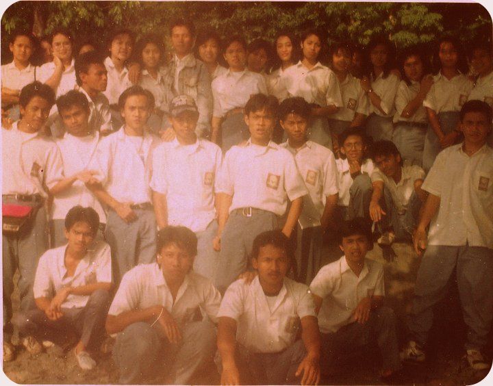 Masa SMA tahun 1989. Dokumentasi Bio4pas2Bdg