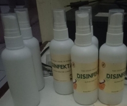 Botol Spray Disinfektan Yang Praktis Dan Mudah di Bawa/dokpri