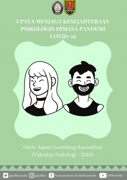 Booklet Upaya Menjaga Kesejahteraan Psikologis Dimasa Pandemi Covid-19/dokpri