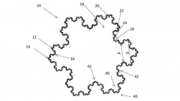 Bentuk  geometri yang sangat komplek yang dihasilkan oleh DABUS. Photo :Ryan Abbott  