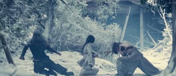 Screen-shot trailler film Rurouni Kenshin: The Beginning