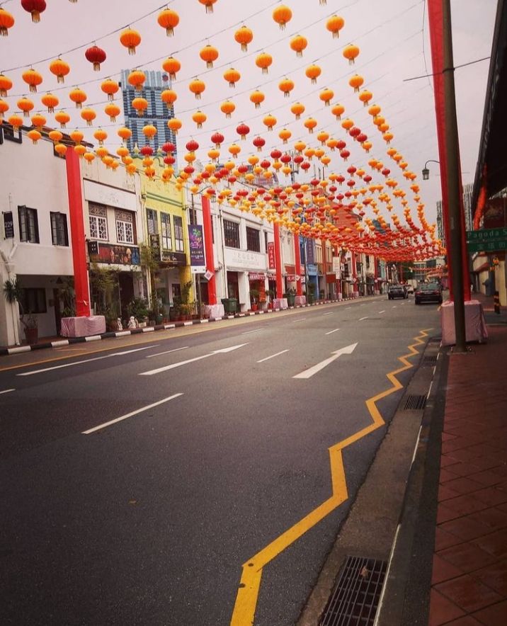 Chinatown saat tahun baru China/dokpri