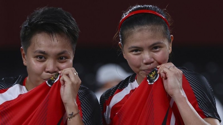 Jalan panjang dilalui Apriyani Rahayu dan Greysia Polii sebelum menjadi juara di Olimpiade 2020. (Sumber: World Today News Online)