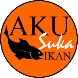 Stiker Aku Suka Ikan/dokpri