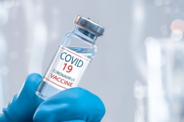 Ilustrasi vaksin Covid-19 |Shutterstock/Palsand via kompas.com