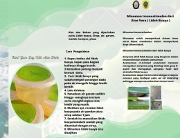 Leaflet bagian depan (dokpri)