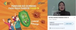 Booklet dan Video Panduan Gizi Seimbang Pada Masa Pandemi COVID-19