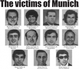 Foto: Sebelas atlet korban terorisme Olimpiade Munchen (Sumber: insidethegames.biz)