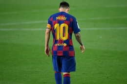 Adios (selamat jalan) Lionel Messi. Kompas.com