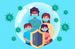 Family Protected From The Virus (Credit: Freepik.com)