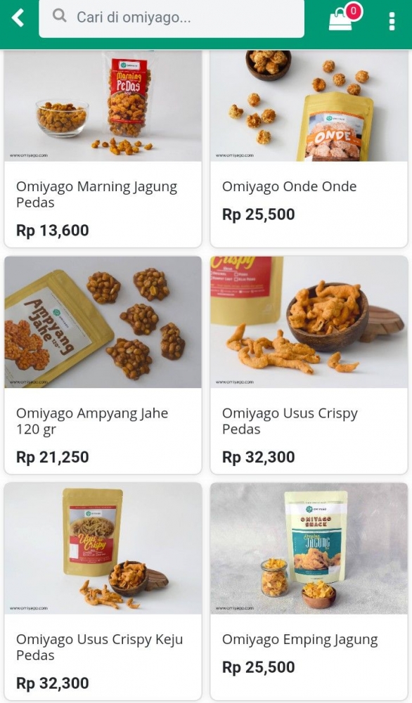 contoh camilan yang bisa kita beli dari Solo (doc.pri)