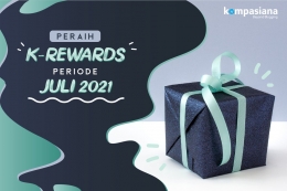 Peraih K-Rewards Juli 2021 (Dok. Kompasiana)