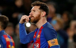 Lionel Messi bukan lagi pemain Barcelona. foto football-espana