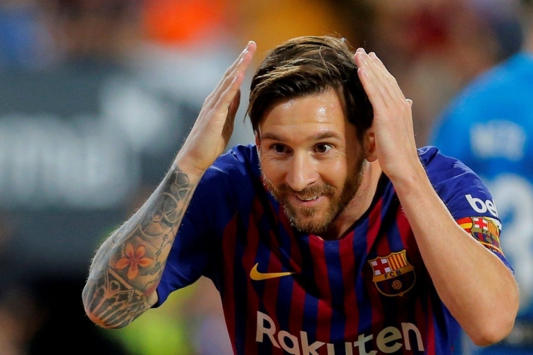 Untuk pertama kalinya dalam 21 tahun bersama Barcelona, Lionel Messi berstatus tanpa klub. (Sumber: London Evening Standard Online)