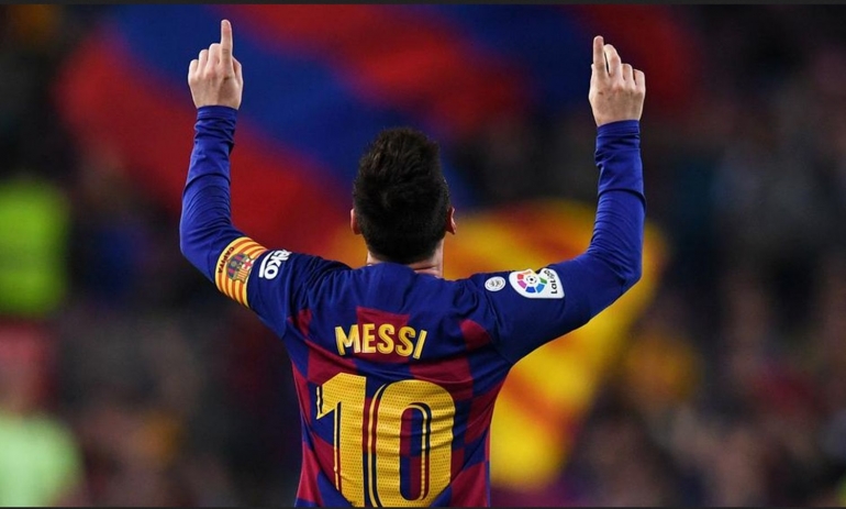 Jersey Messi No.10 adalah best seller. Sumber: www.image.beinsports.com