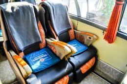 Interior Bus Super Eksekutif PO Nusantara. Foto: Instagram @sii_endrow