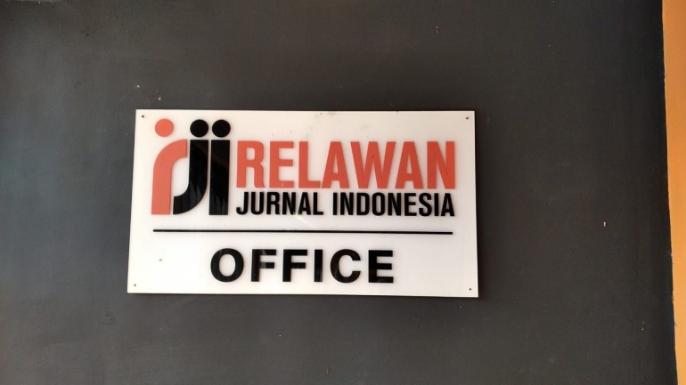 Kantor Relawan Jurnalis Indonesia (RJI) Yogyakarta (dokpri)