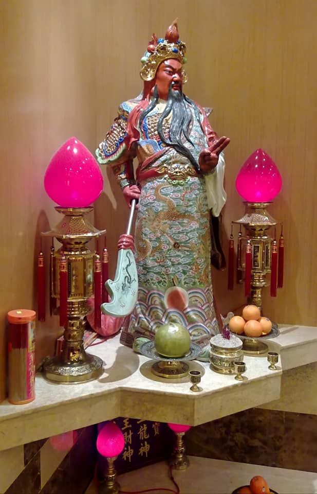 Gambar Rupang & Altar Guan Yu | Foto : Feverip