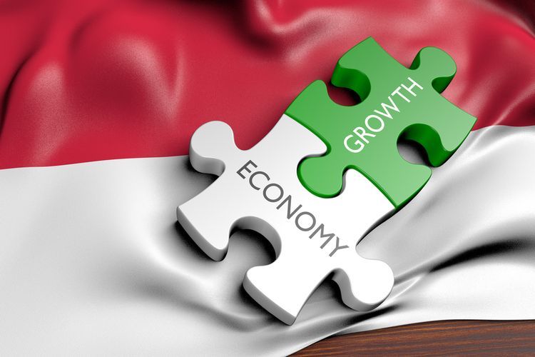 Pertumbuhan ekonomi Indonesia | Sumber:Shutterstock/David Carillet via money.kompas.com