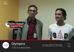Tangkapan layar channel YouTube Olympic