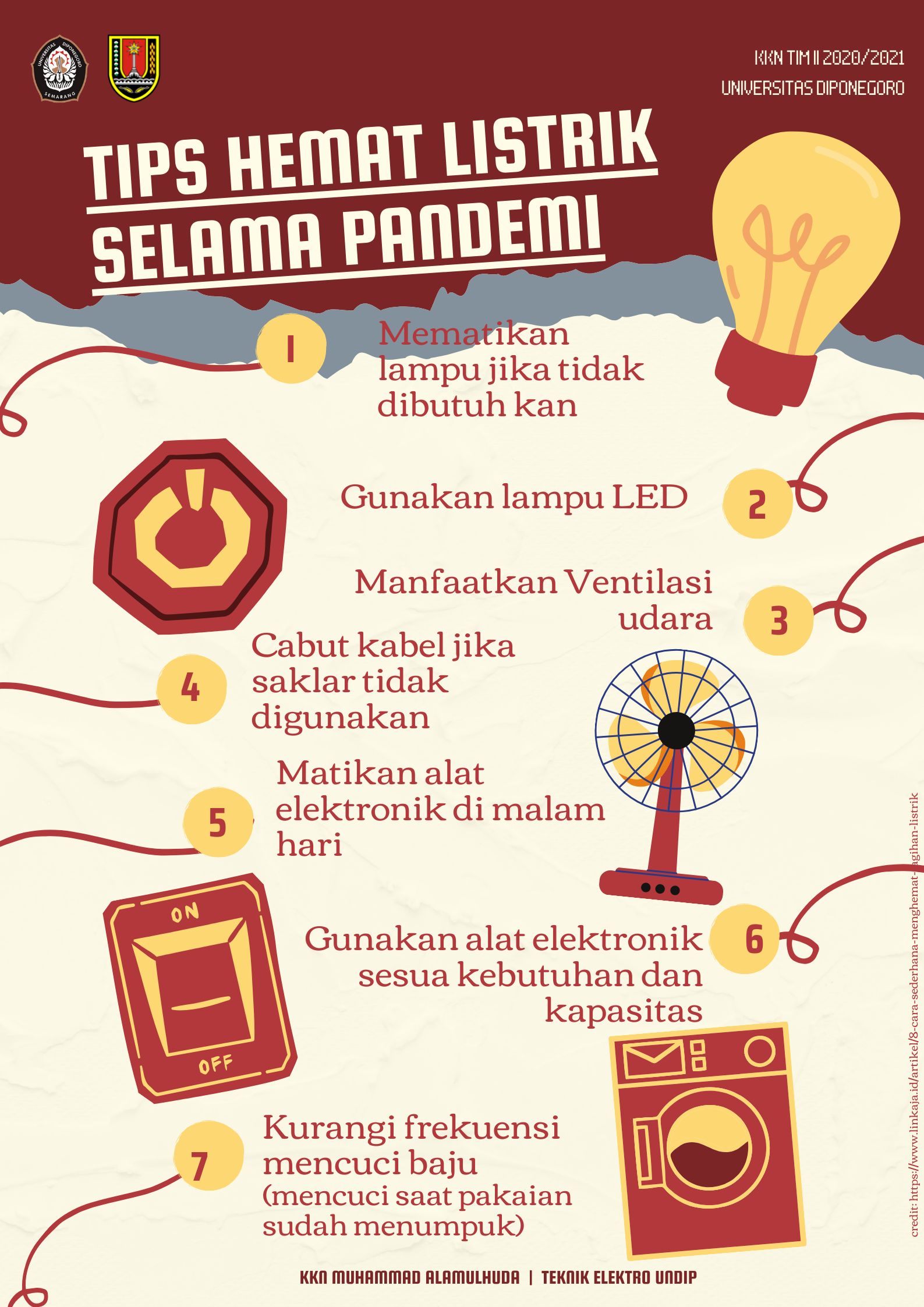 Tips Hemat Listrik - Satu Trik