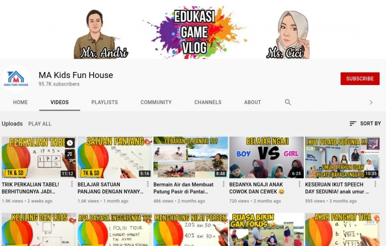 Youtube/MA Kids Fun House 