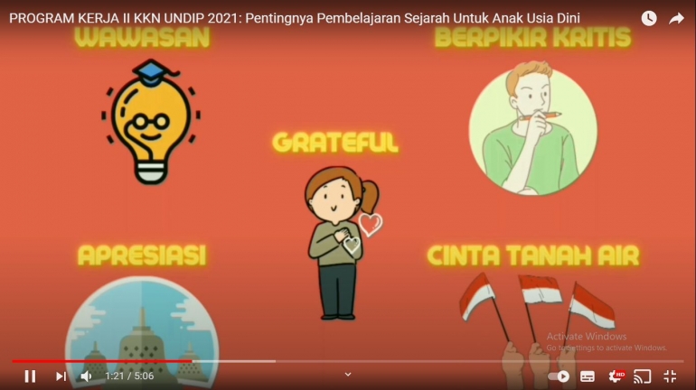 Gambar 4. Video Sosialisasi