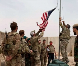 Tentara Amerika mulai meninggalkan Afghanistan. Photo: Afghan Ministry of Defense /  AP 