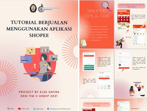  Booklet digital panduan berjualan online melalui marketplace (Dokpri)