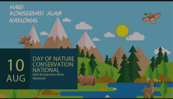Poster Hari Konservasi Alam Nasional (Sumber: Greeners.co)