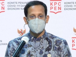 Mendikbud Ristek, Nadiem Anwar Makarim, Memiliki Inovasi Riset Menuju Indonesia Emas, (foto: pinusi.com)