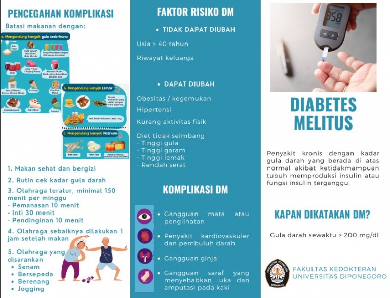 Waspada Diabetes Melitus, Mahasiswa Galakkan Edukasi lewat Youtube