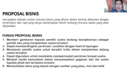 Proposal Bisnis di webinar UMKM Kadin Indonesia - DokPri